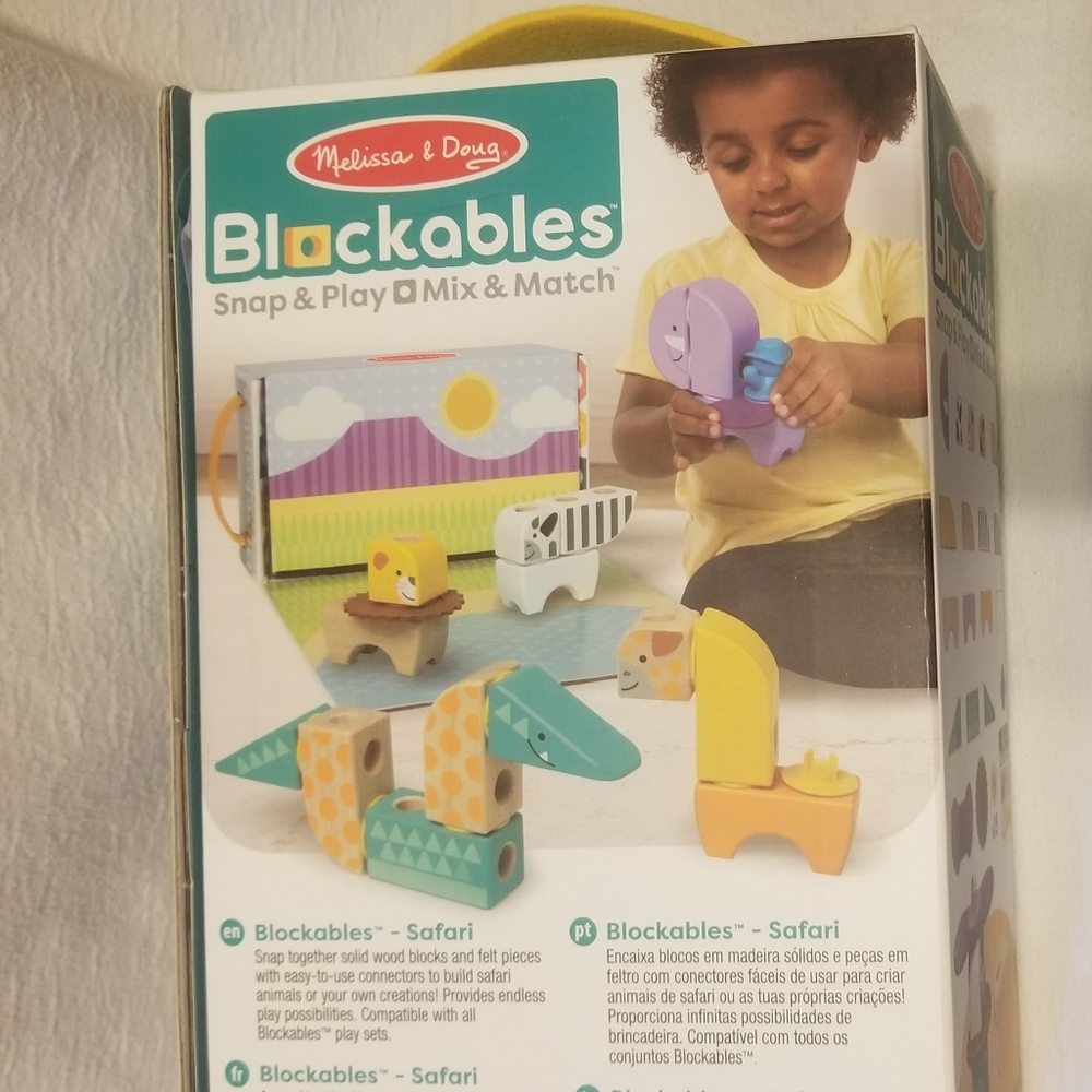 Melissa and Doug safari Blockables - Picture 3 of 5